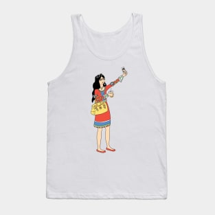 persian woman selfie Tank Top